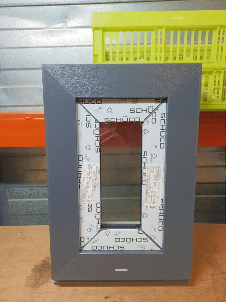 Kunststof Draai kozijn   b34 x h50 cm Wit  -2387-, Doe-het-zelf en Verbouw, Kozijnen en Schuifpuien, Nieuw, Raamkozijn, Kunststof