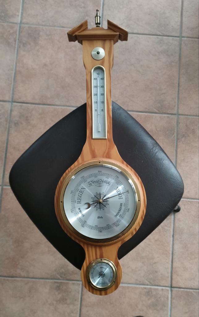 Wuba barometer / hygrometer, Audio, Tv en Foto, Weerstations en Barometers, Gebruikt, Barometer, Ophalen of Verzenden