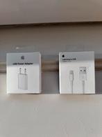 iPhone Charger - USB Plug and Lightning Cable (1m), Telecommunicatie, Mobiele telefoons | Telefoon-opladers, Nieuw, Apple iPhone
