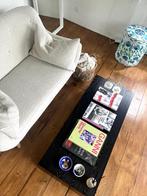 WOOOD Zwarte Salontafel, Huis en Inrichting, Tafels | Salontafels, Ophalen, Gebruikt, 50 tot 100 cm, 50 tot 100 cm