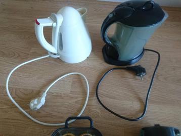 Twee waterkokers gratis beschikbaar voor biedingen