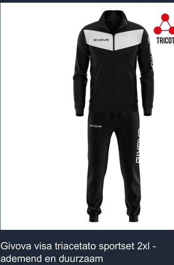 Givova Visa Sportset 2XL - Nieuw! beschikbaar voor biedingen