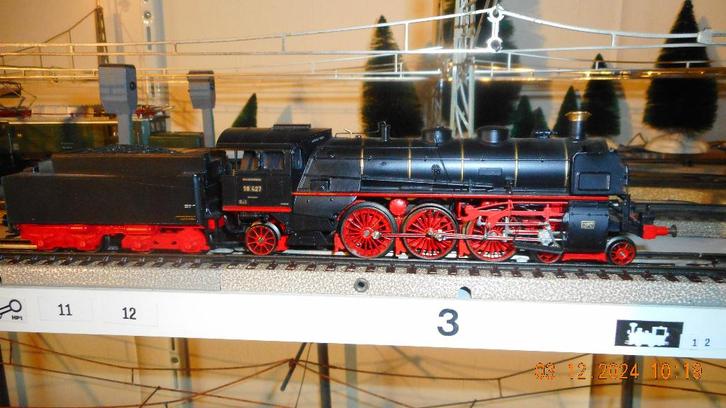 MARKLIN 33184 Duitse briljante stoomloc serie !8.4 DRG, DIG., Hobby en Vrije tijd, Modeltreinen | H0, Zo goed als nieuw, Locomotief