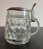 Vintage Bierpul met Tinnen Deksel, Antiek en Kunst, Ophalen of Verzenden