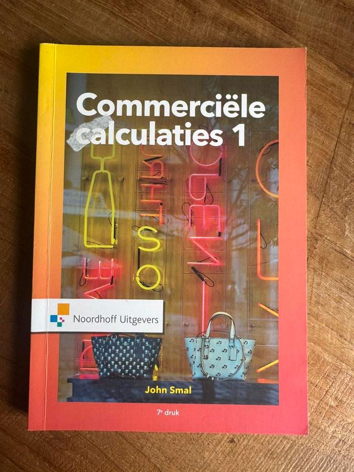 Commerciele calculaties 1, Boeken, Economie, Management en Marketing, Zo goed als nieuw, Ophalen of Verzenden