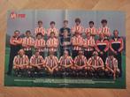 Oude poster PSV (1981) met o.a. Van der Kuijlen, Ophalen of Verzenden, Zo goed als nieuw, PSV, Poster, Plaatje of Sticker