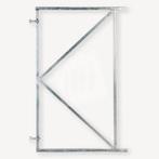 Poortframe gegalvaniseerd/vuurverzinkt staal – 100x155 cm, Tuin en Terras, Tuinpoorten, Nieuw, Ophalen of Verzenden, Draaipoort