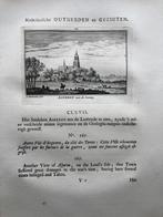 167 / Asperen aan de Landzijde Kopergravure 1732, Antiek en Kunst, Ophalen of Verzenden