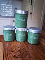 Reseda emaille kruidenbusjes, Antiek en Kunst, Antiek | Emaille, Ophalen of Verzenden