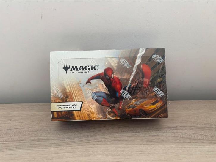 Magic: the Gathering - Marvel's Spider-Man Play Booster Box, Hobby en Vrije tijd, Verzamelkaartspellen | Magic the Gathering, Nieuw