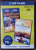 DVD The African queen + The Last Emperor - in 1 box - IZGST, Cd's en Dvd's, Dvd's | Klassiekers, Ophalen of Verzenden, Zo goed als nieuw