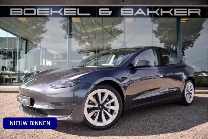 Tesla Model 3 Long Range AWD 75 kWh * 19inch * (bj 2019), Auto's, Tesla, Bedrijf, Te koop, Model 3, 4x4, ABS, Adaptive Cruise Control