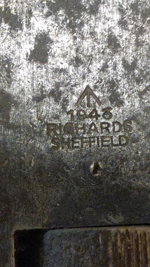Verstelbare Engelse moersleutel 1943 Richards Sheffield., Verzamelen, Militaria | Tweede Wereldoorlog, Landmacht, Engeland, Ophalen of Verzenden