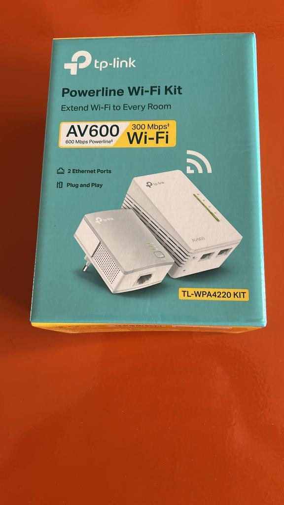 TP Link av 600 Powerline Wifi Kit., Computers en Software, WiFi-versterkers, Gebruikt, Ophalen of Verzenden