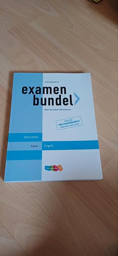 Examenbundel Engels HAVO 2023/2024, Boeken, Taal | Engels, Zo goed als nieuw, Ophalen of Verzenden