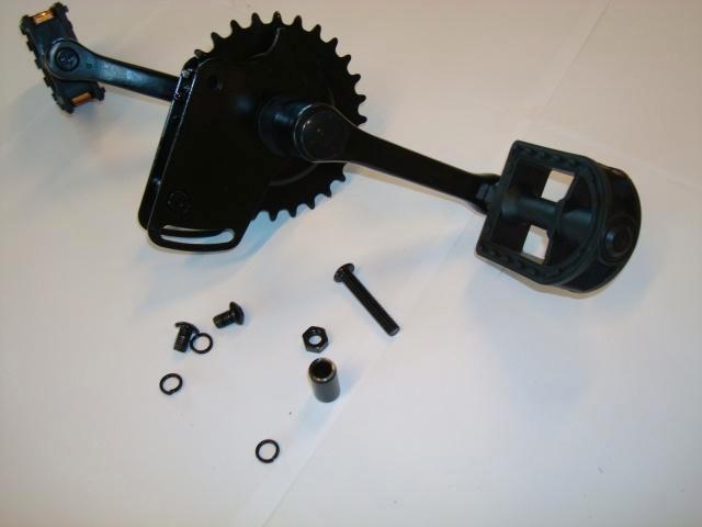 Trapas + Crankstel RallyRally ,voor alle rally modellen, Kinderen en Baby's, Speelgoed | Buiten | Skelters, Nieuw, Berg, Verzenden