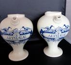 Apotheek Kan Siroop kan delfblauw 19 cm hoog, Ophalen of Verzenden