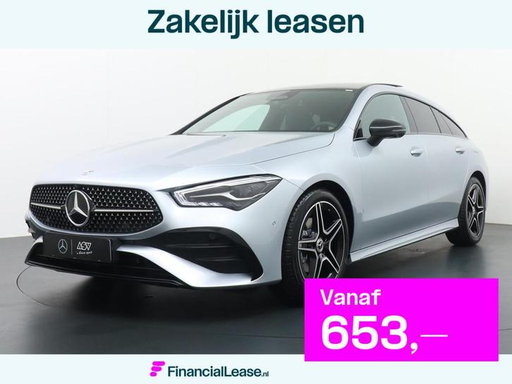 Mercedes-Benz CLA-klasse Shooting Brake 180 Star Edition AMG, Auto's, Mercedes-Benz, Bedrijf, Lease, Financial lease, CLA, 360° camera