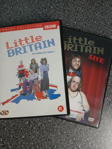 Dvd Little Britain serie 1 en dvd Little Britain live beschikbaar voor biedingen