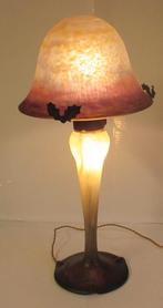 originele art deco pate verre staanlamp champignon Muller, Verzenden