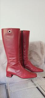 Prachtige warm rode laarzen van LILIAN     maat 40, Hoge laarzen, Lilian, Ophalen of Verzenden, Zo goed als nieuw