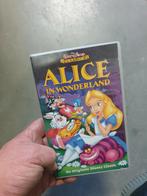 Alice in Wonderland Disney vhs film, Cd's en Dvd's, VHS | Kinderen en Jeugd, Alle leeftijden, Ophalen of Verzenden, Zo goed als nieuw