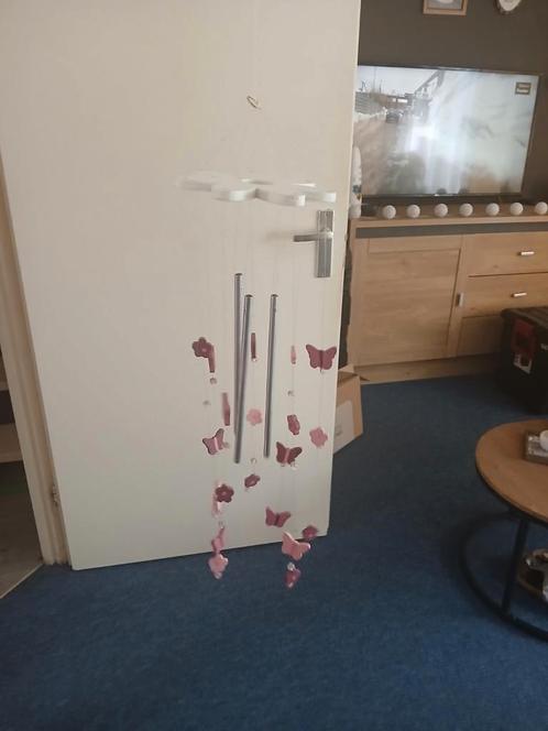 Mobiel of Windgong met vlinders en buisjes, Huis en Inrichting, Woonaccessoires | Overige, Ophalen of Verzenden