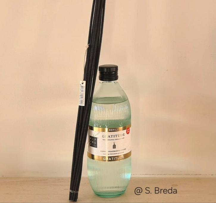 Rituals 500 ml Navulling Geurstokjes | Gratitude | Refill, Huis en Inrichting, Woonaccessoires | Overige, Nieuw, Ophalen of Verzenden