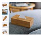 Tissue box bamboe, Ophalen of Verzenden, Nieuw