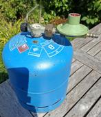 Campinggaz fles 907 inclusief drukregelaar (deels gevuld), Caravans en Kamperen, Ophalen, Gebruikt