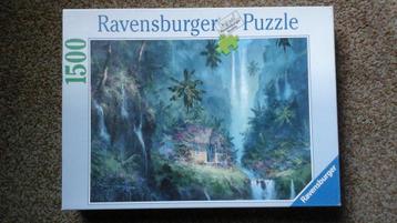 Ravensburger puzzel 'Jungleparadijs' 1500 stukjes beschikbaar voor biedingen