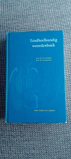 Tandheelkundig woordenboek, Ophalen of Verzenden, Gelezen