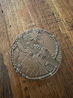 Bronzen herdenkingspenning, Ophalen of Verzenden, Brons