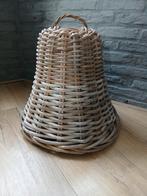 Kerstdecoratie: grote rotan kerstklok, Ophalen of Verzenden