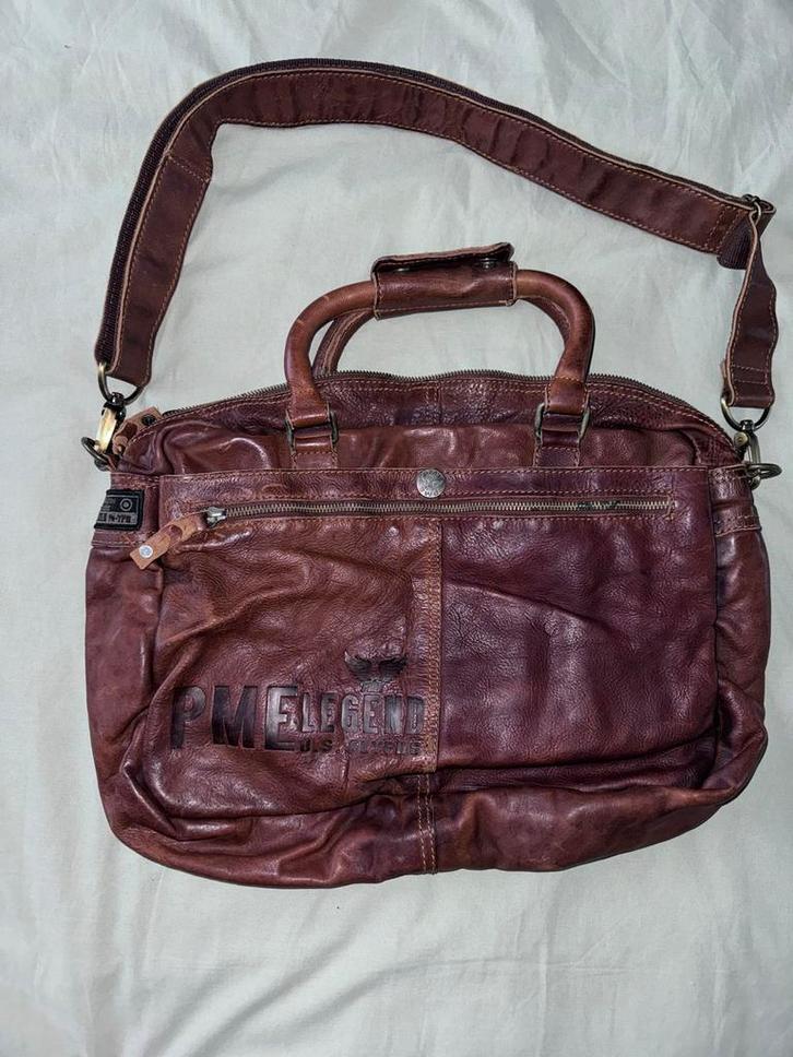 Pall Mall Leren Tas - PME Legend, Sieraden, Tassen en Uiterlijk, Tassen | Rugtassen, Nieuw, 25 tot 40 cm, 30 tot 45 cm, Ophalen of Verzenden