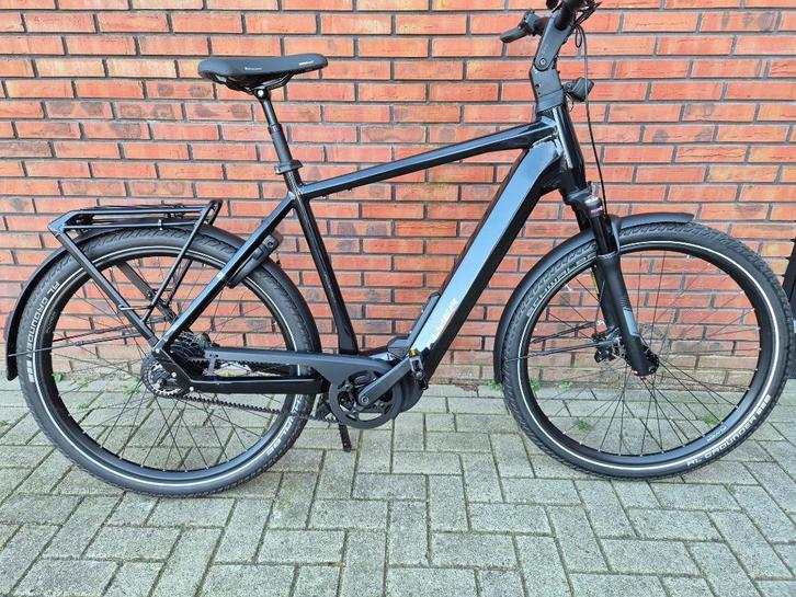 Flyer  Upstreet 7.43 Gents M black gloss 2500 EURO KORTING, Fietsen en Brommers, Elektrische fietsen, Nieuw, Overige merken, 47 tot 51 cm