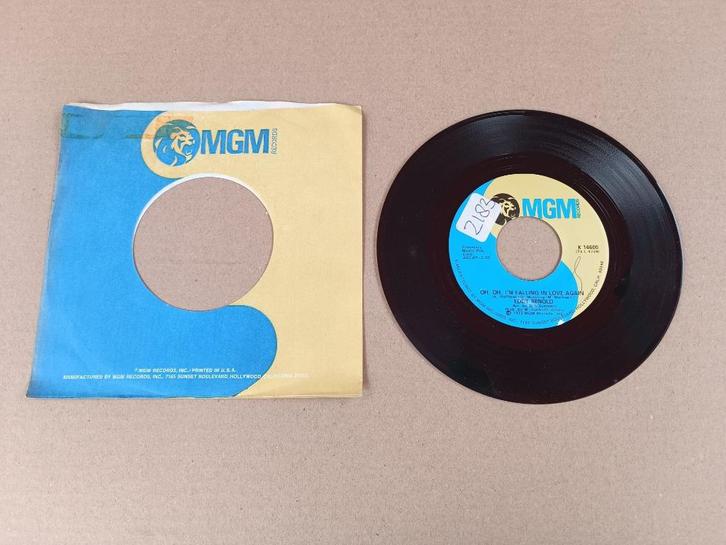 Single: Eddy Arnold - Oh Oh i'm Falling In Love Again/ USA, Cd's en Dvd's, Vinyl Singles, Gebruikt, Pop, 7 inch, Verzenden