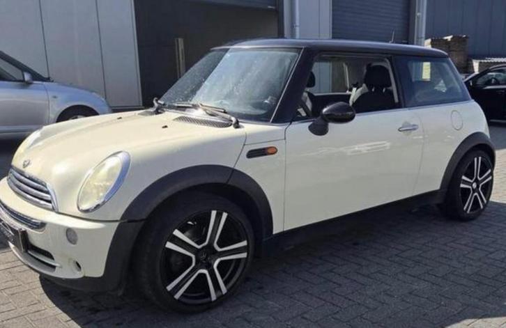 Mini cooper 2005 creme, Auto's, Mini, Particulier, Benzine, Hatchback, Geïmporteerd, Wit, Ophalen