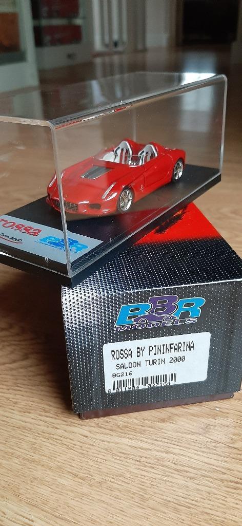 Ferrari Rossa Salon Turin 2000, BBR 1/43, Hobby en Vrije tijd, Modelauto's | 1:43, Nieuw, Auto, Overige merken, Ophalen of Verzenden