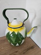 Vintage emaille theepot, Antiek en Kunst, Antiek | Emaille, Ophalen of Verzenden