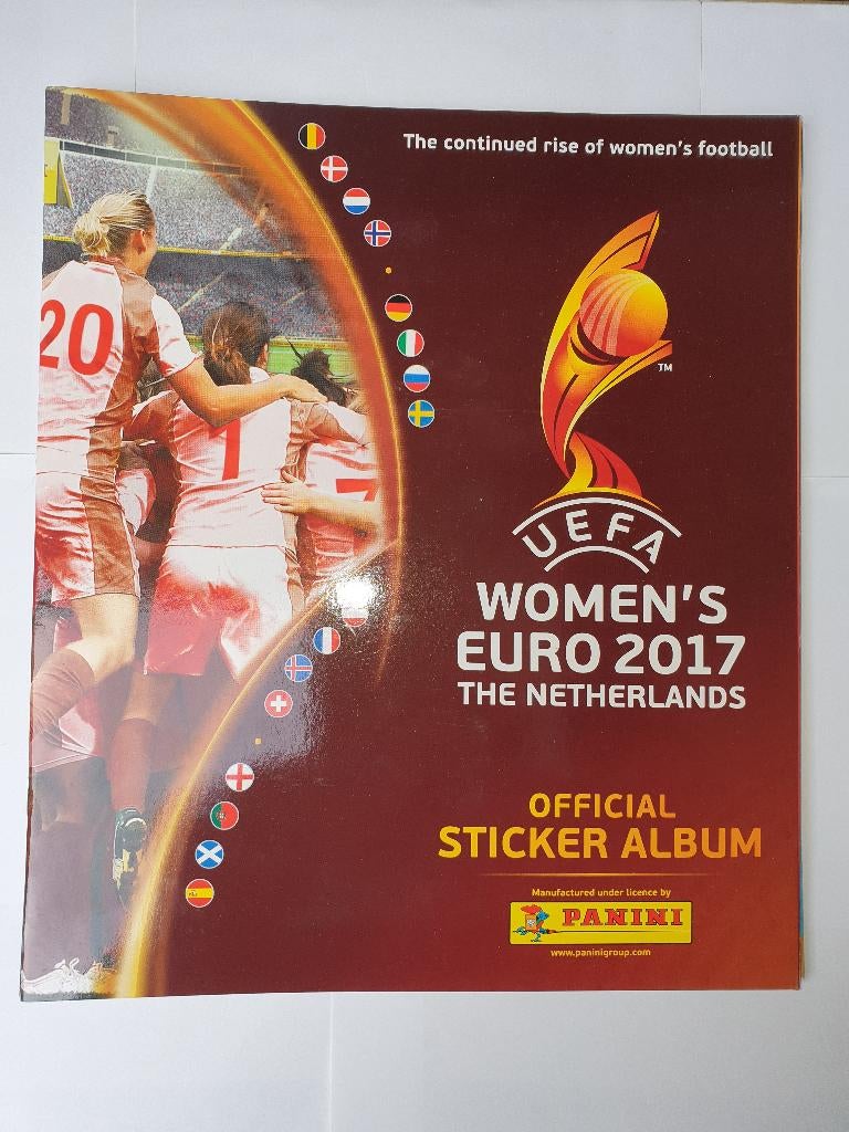 panini EK 2017  (leeg album), Ophalen of Verzenden, Nieuw, Buitenlandse clubs, Overige typen