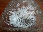 Vintage persglazen plafonniere, Ophalen of Verzenden