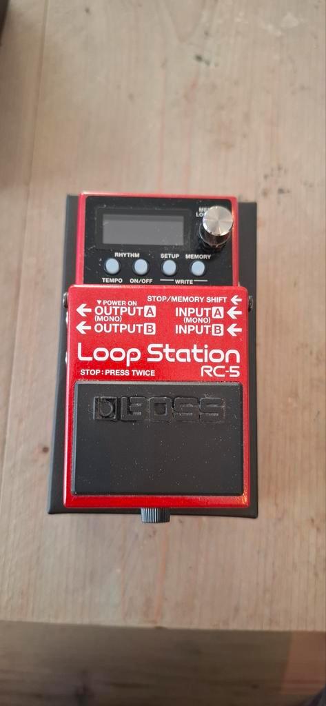 Boss RC-5 Looper Pedal inc adapter, Muziek en Instrumenten, Effecten, Zo goed als nieuw, Overige typen, Ophalen