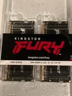 Kingston Technology FURY Impact 2x32gb DDR4 voor laptop, DDR4, Ophalen of Verzenden, Zo goed als nieuw, 64 GB