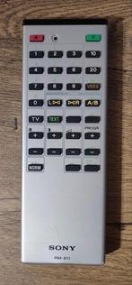 Sony RM-611 TV Afstandsbediening, Ophalen of Verzenden, Gebruikt, Origineel, Vhs
