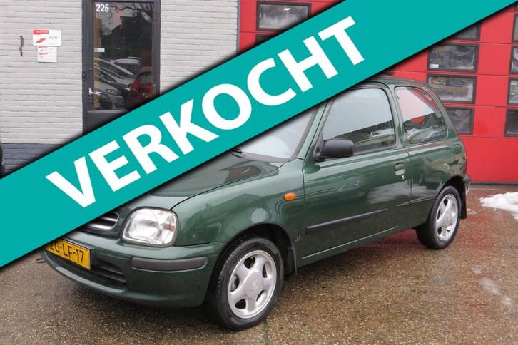 Nissan Micra 1.3 GX N-CVT AUTOMAAT , 124.000 KM !, Auto's, Nissan, Bedrijf, Micra, Centrale vergrendeling, Metallic lak, Startonderbreker