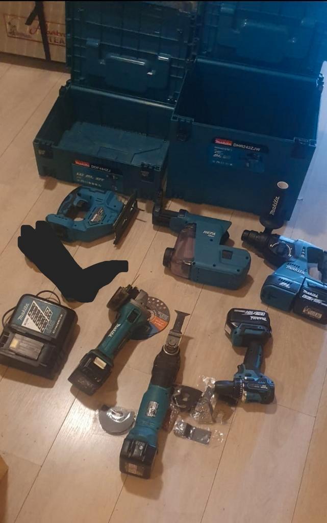 18v makita tools, Doe-het-zelf en Verbouw, Gereedschap | Boormachines, Zo goed als nieuw, Boor- en Schroefmachine, Ophalen