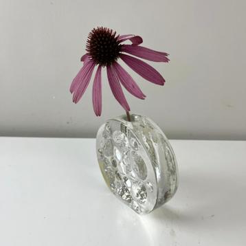 Solifleur - kleine vintage glazen vaas, OrginalWalther Glas  beschikbaar voor biedingen