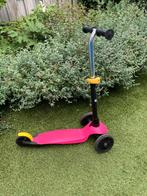 Kinderstep roze opvouwbaar 3 wielen, Fietsen en Brommers, Steps, Ophalen of Verzenden, Zo goed als nieuw, Gewone step, Oxelo (Decathlon)
