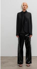 Ahlvar Gallery super leuke latex pantalon zwart S NP 174,00, Kleding | Dames, Maat 38/40 (M), Zwart, Zo goed als nieuw, Lang